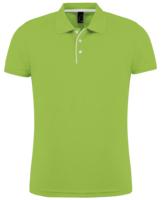 Рубашка поло мужская PERFORMER MEN 180 зеленое яблоко