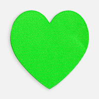 Наклейка тканевая Lunga Сor, M, зеленый неон