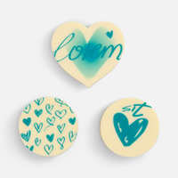 Набор из 3 печений Dream White