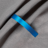 Лента сатиновая Satin 10 S, голубая, 10 см