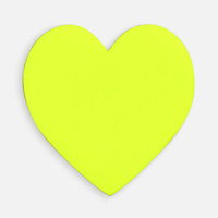 Наклейка тканевая Lunga Сor, M, желтый неон