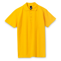 Рубашка поло мужская SPRING 210 желтая