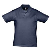Рубашка поло мужская Prescott men 170 кобальт (темно-синяя)