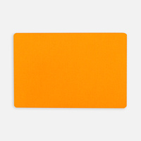 Наклейка тканевая Lunga, L,оранжевый неон