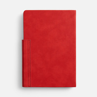 Ежедневник Leadmark, недатированный, красный