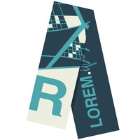 Шарф на заказ Tricksy Classic, M, акрил