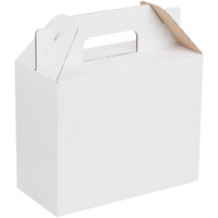 Коробка In Case S, ver.2, белая с бурым оборотом