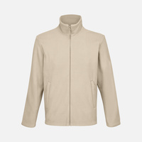 Куртка флисовая унисекс Nitro, серо-бежевая