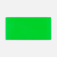 Лейбл из ПВХ Dzeta, S, зеленый неон