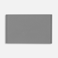 Лейбл из ПВХ Dzeta, ХL, серый