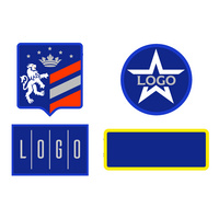 Шеврон из габардина Gabo M, синий