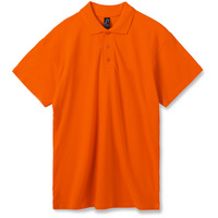 Рубашка поло мужская SUMMER 170 оранжевая