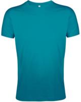 Футболка мужская приталенная REGENT FIT 150, винтажный синий