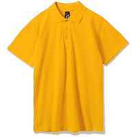 Рубашка поло мужская SUMMER 170 желтая