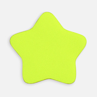 Наклейка тканевая Lunga Bial, M, желтый неон