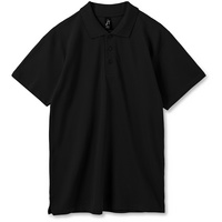 Рубашка поло мужская SUMMER 170 черная