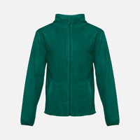 Куртка флисовая мужская Helsinki, темно-зеленая