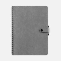 Ежедневник Strep Front, недатированный, серый