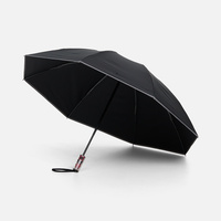 Зонт наоборот складной Futurum, черный