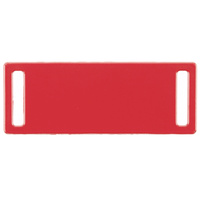 Шильдик металлический Kova, красный