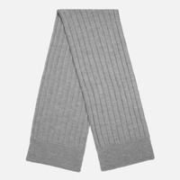 Шарф Bellish, светло-серый меланж